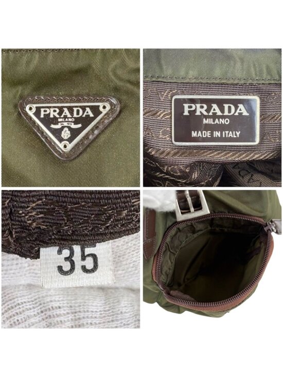Prada Triangle Logo Drawstring Backpack Tessuto main image 6